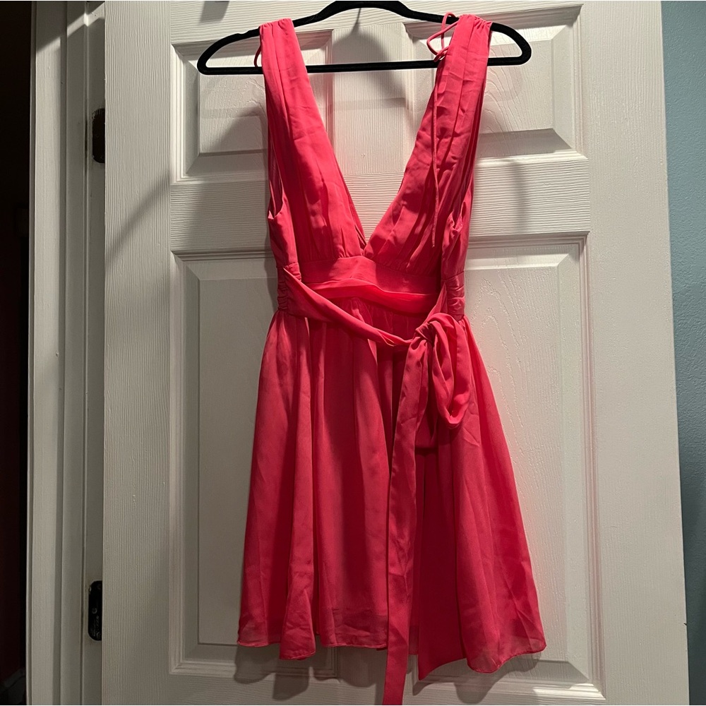 Pink Sleeveless Dress